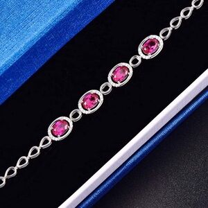 Ruby Diamond Bracelet